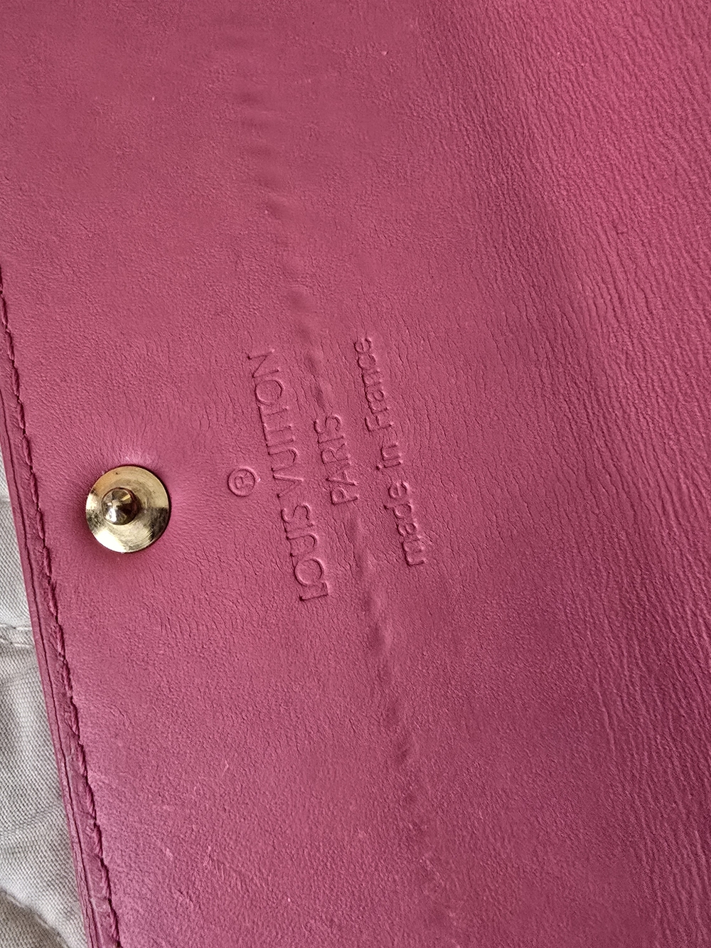 Louis Vuitton Pink Patent Monogram Continental Wallet - Picture 9 of 14